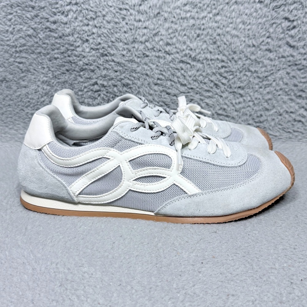 Project Cloud Lowy Womens Size 11 Sneakers Shoes Light‎ Blue Gray Leather